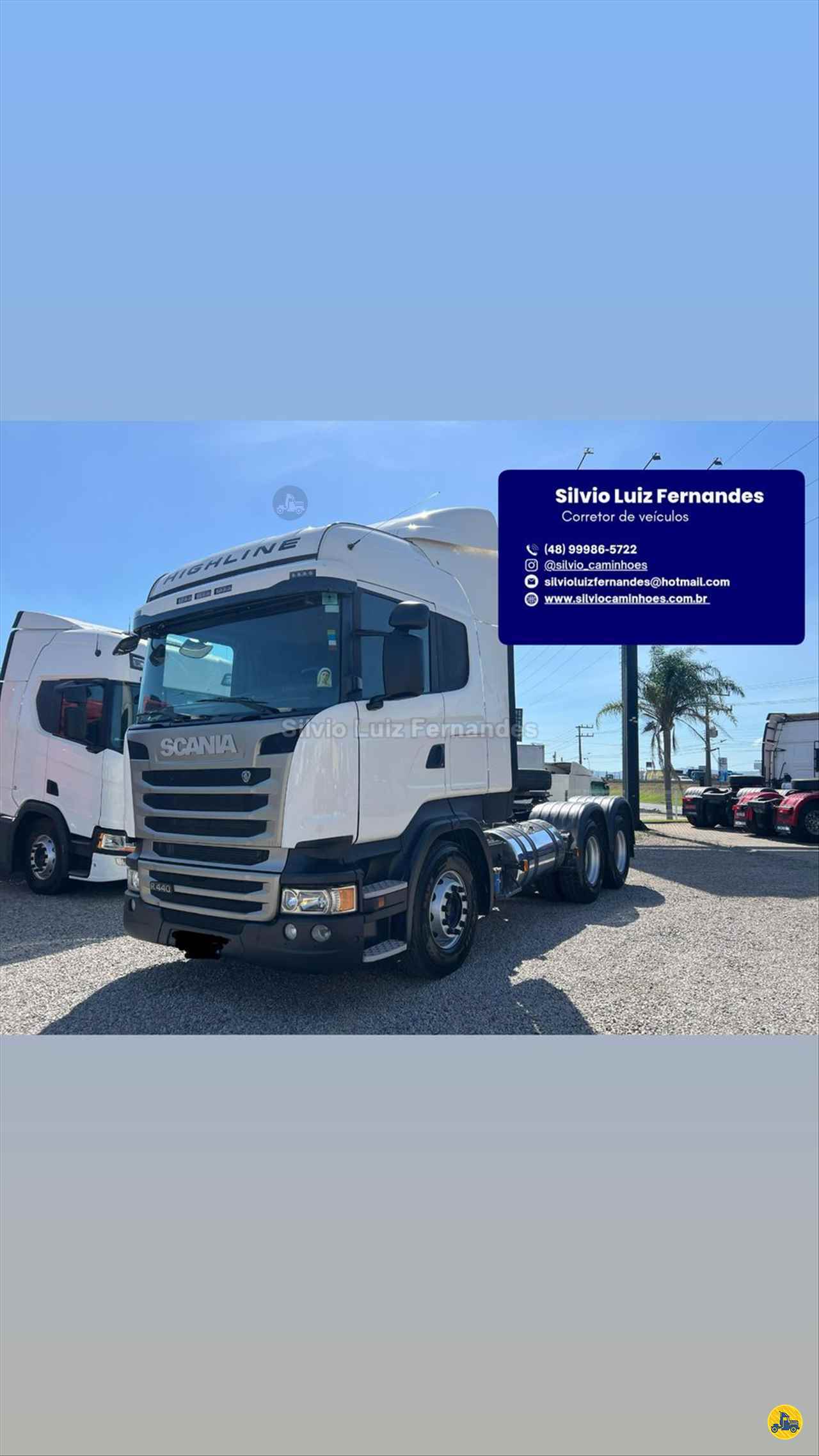 SCANIA R440 de Silvio Caminhões